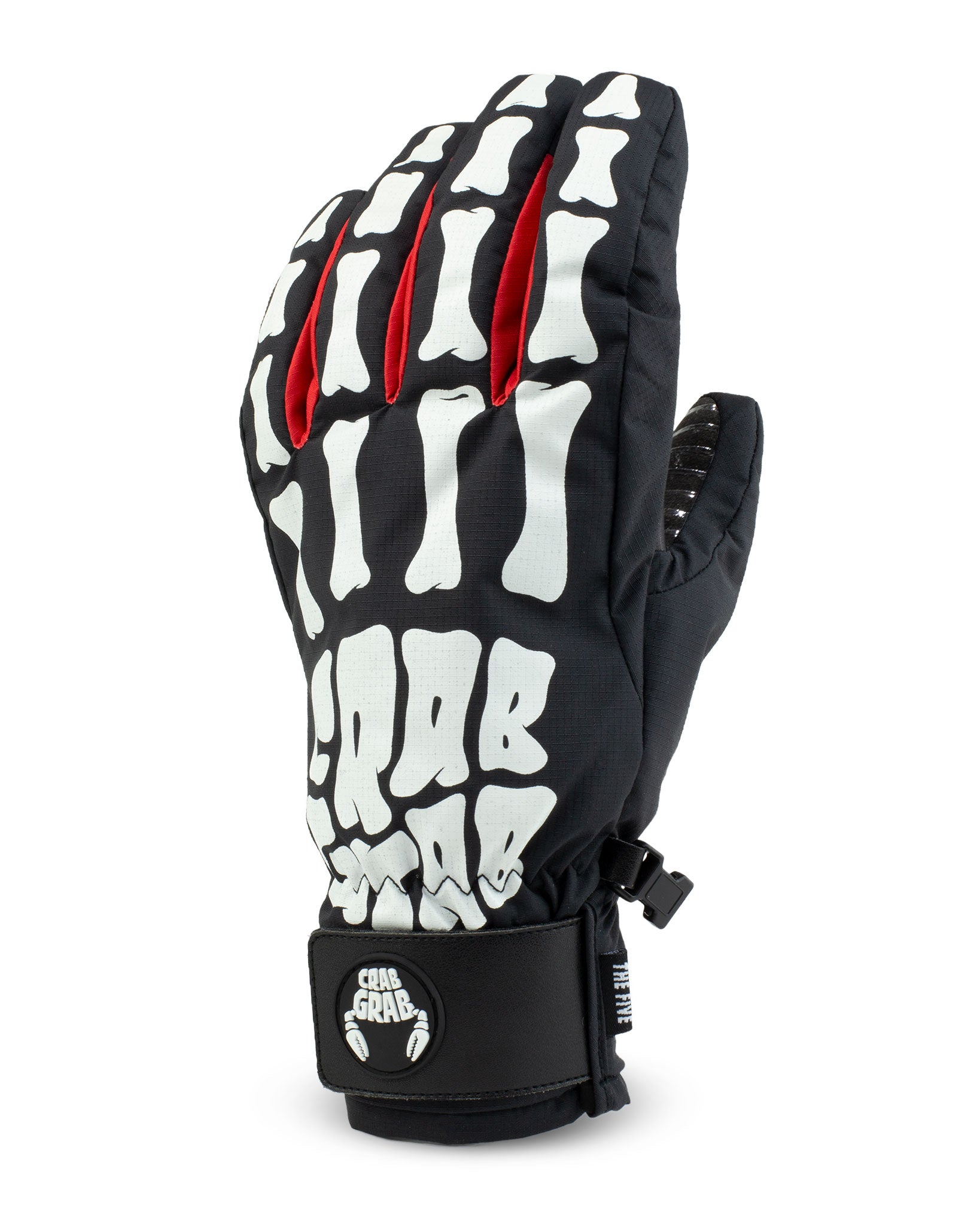Crab Grab Punch Mitt Gloves (navy and red)