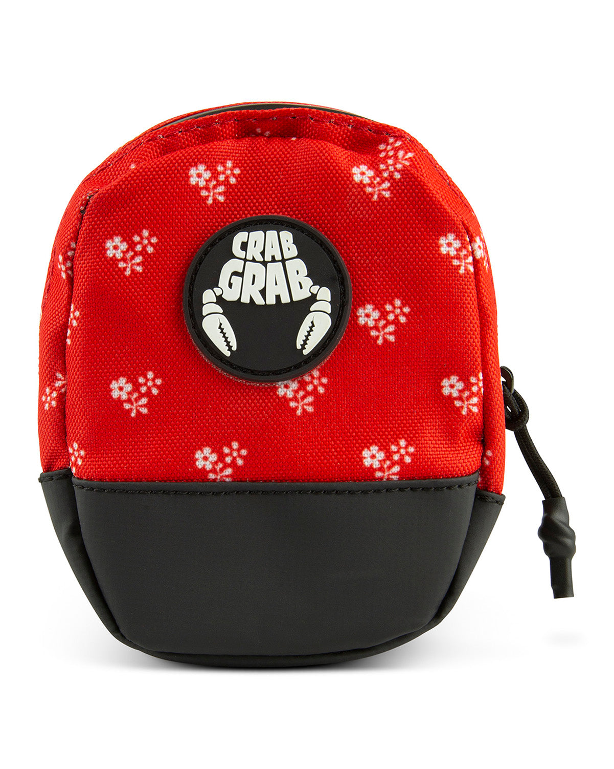 Crab Grab - The Mini Binding Bag™ for snowboard bindings, Little Flowers red color way.