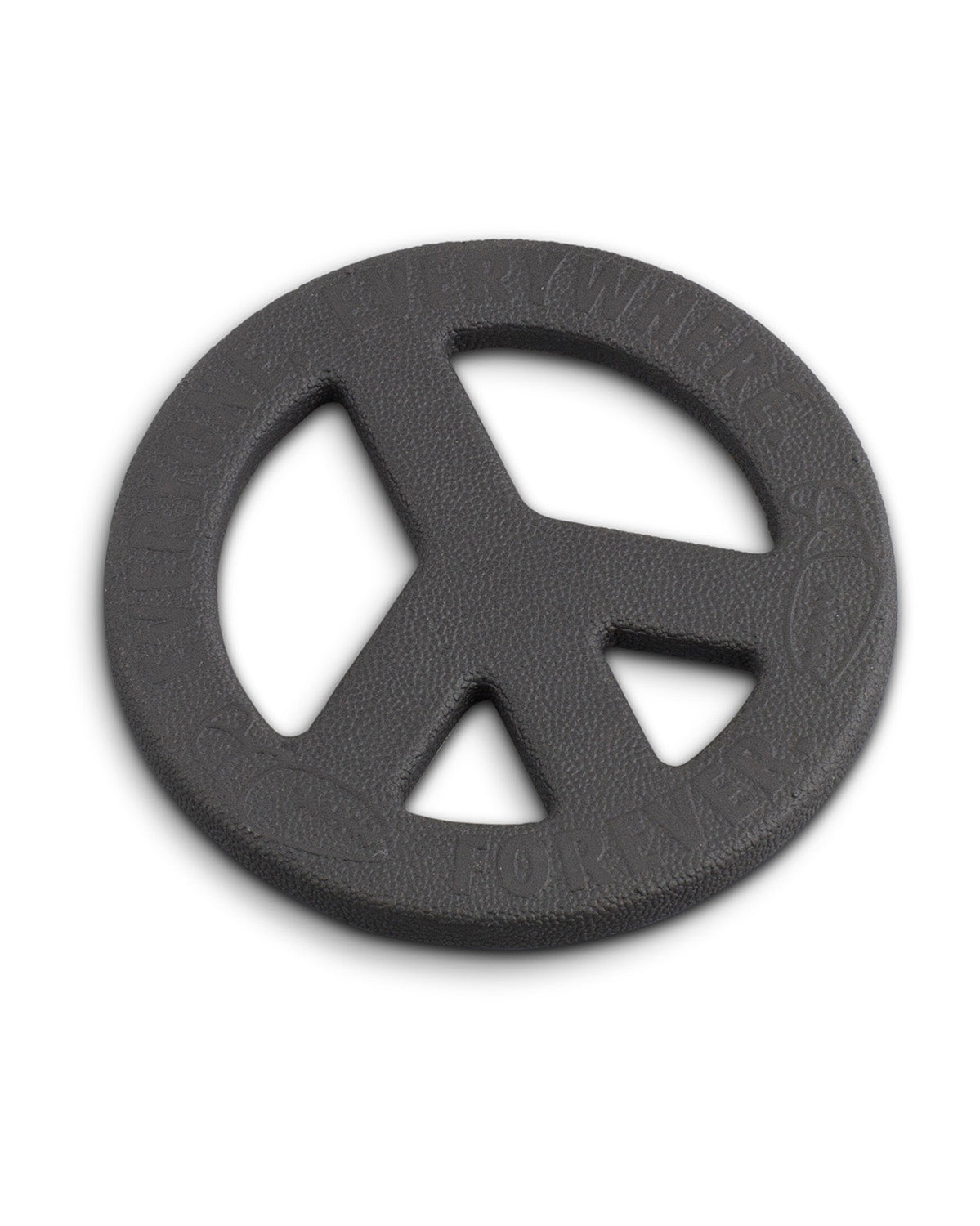 Crab Grab - Peace of Foam stomp pad angle view in Black.