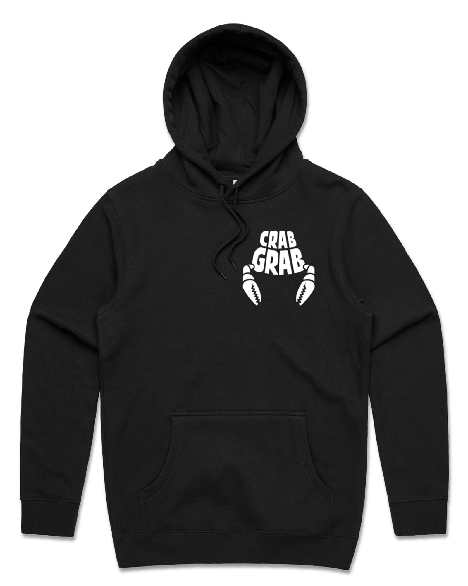 Crab Grab Classic Hoody - Black
