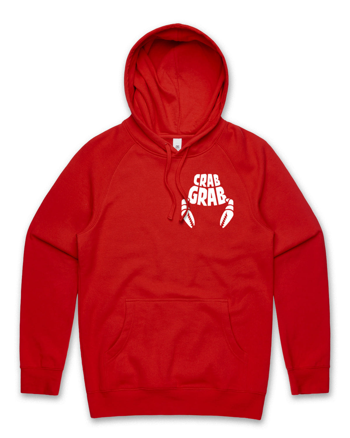 Crab Grab Classic Hoody - Red