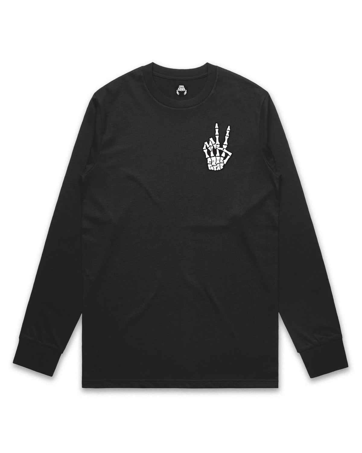 Crab Grab Peace Bones - Black