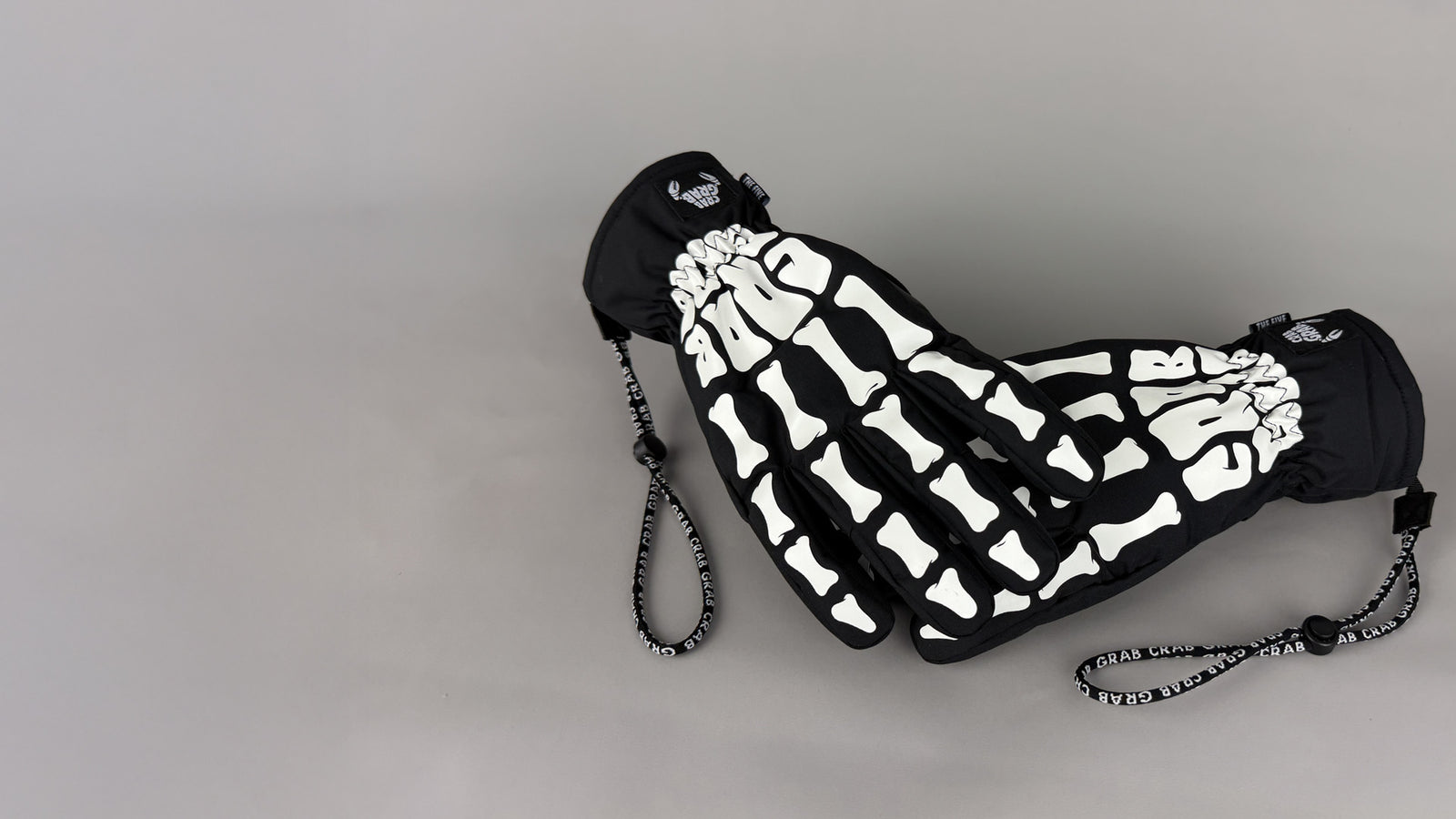 Crab Grab Bones Five 
Skeleton Gloves as seen at the Olympics.