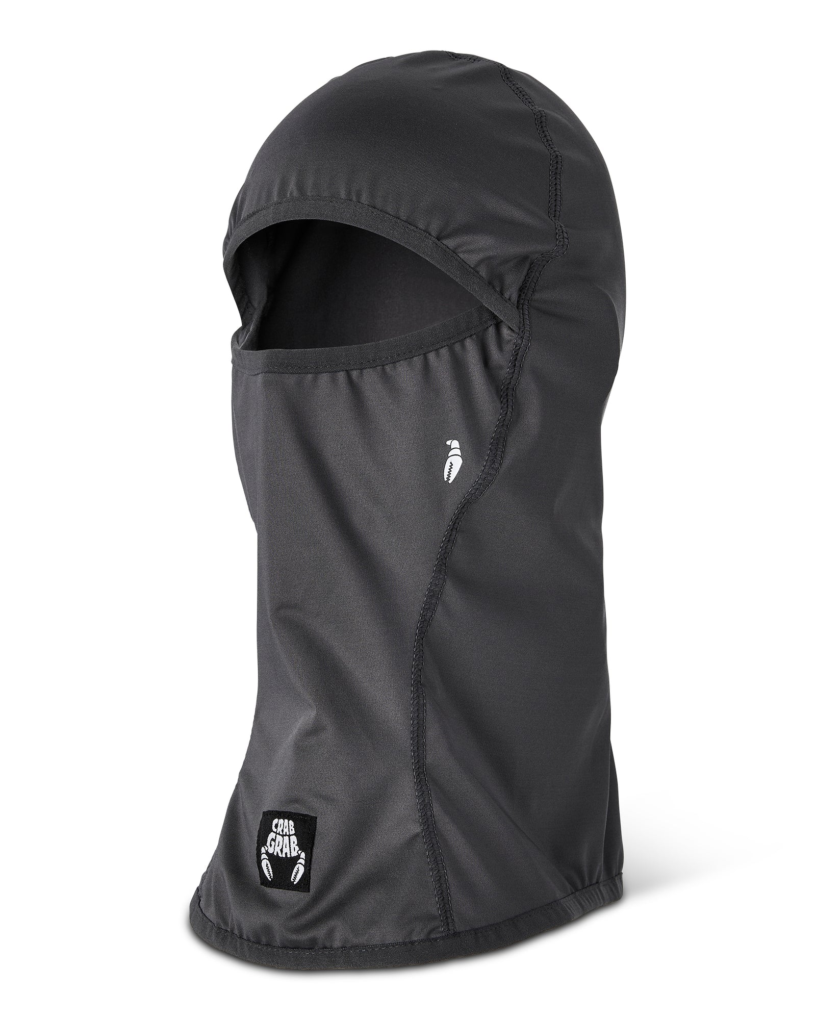 Crab Grab Clawva snowboard face mask balaclava in Charcoal.